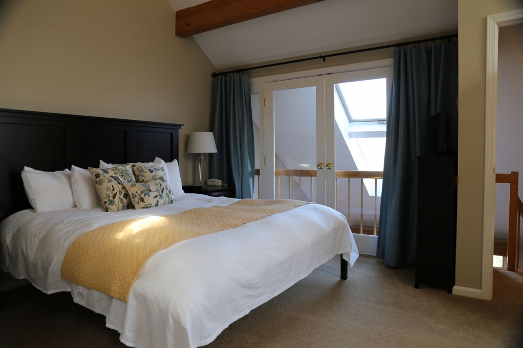 bedroom view toward windows superior townhouse