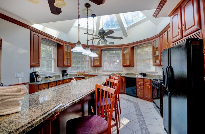 Kitchen Counter Chateau Grand Master Suite