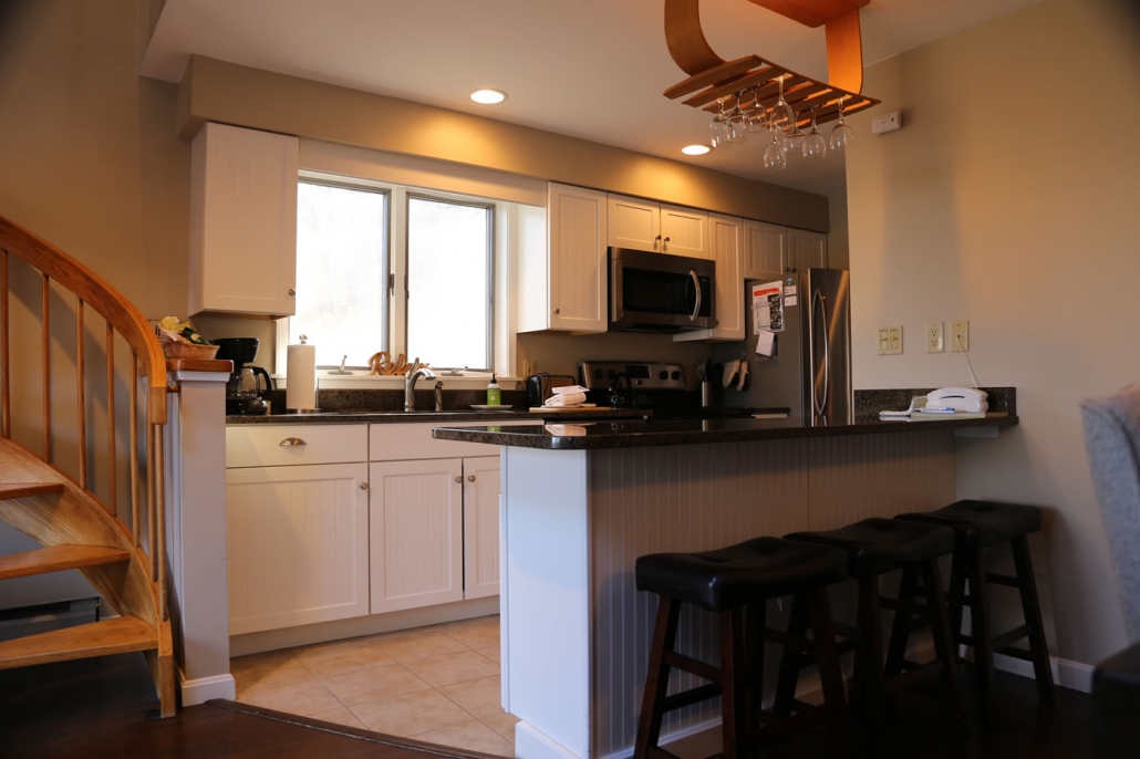 kitchen counter area two bedroom superior townhouse