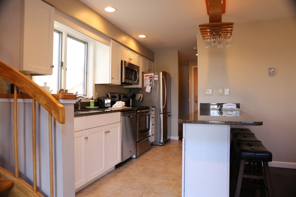 kitchen fridge two bedroom superior townhouse