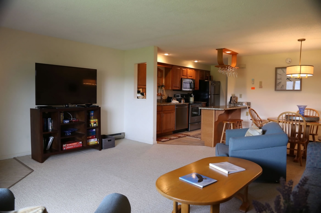 Living Area 2 Three Bedroom Townhouse