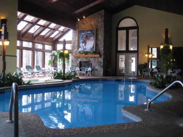 Mountain Club Indoor Pool Nordic Village Resort amenities