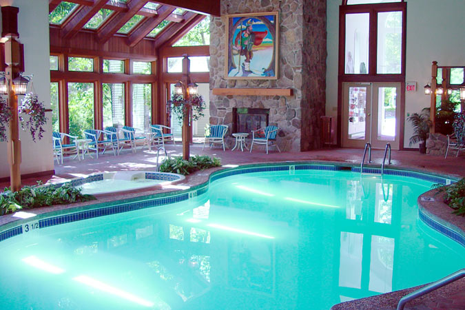 Mountain Club Pool amenities Nordic Village Resort amenities