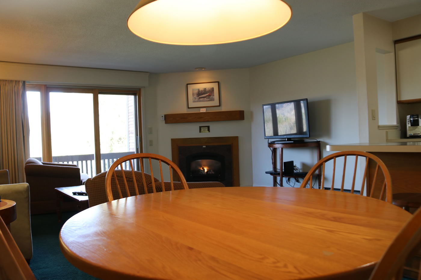 Table One Bedroom Condo Nordic Village Resort