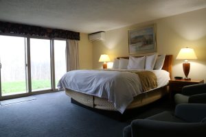 nordic village studios room view toward windows