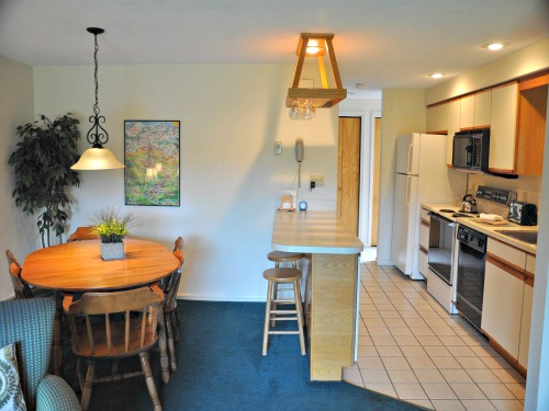 nordic village one bedroom condo near pool kitchen 2