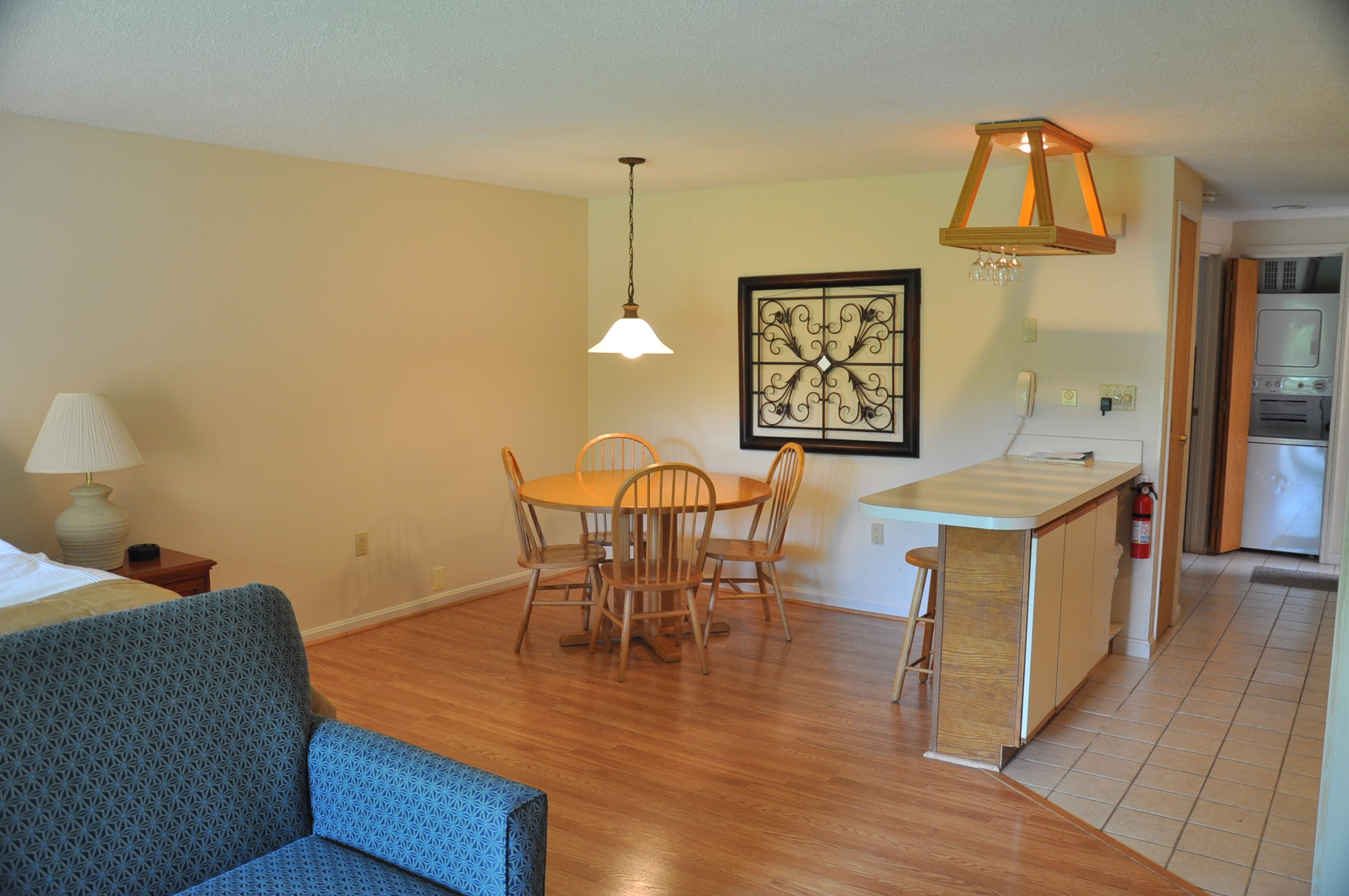 two king village condo near pool dining and kitchen