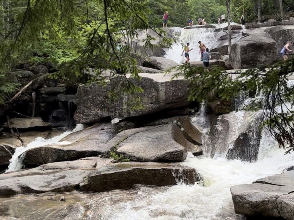 Dianas baths waterfalls