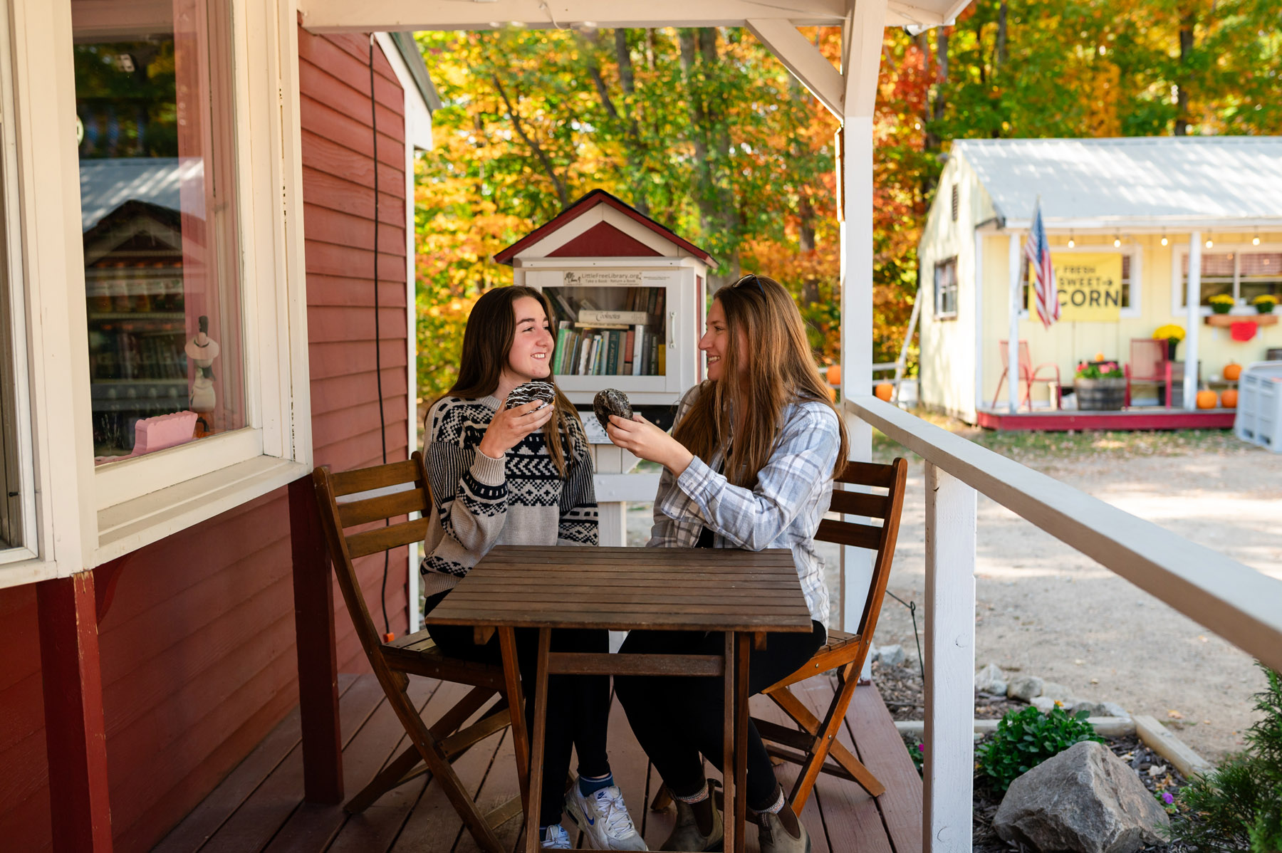 Leavitt’s Country Bakery in the fall