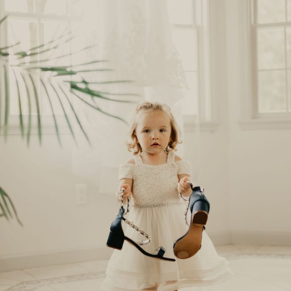 flower girl at jackson nh wedding nordic village weddings, groups and events